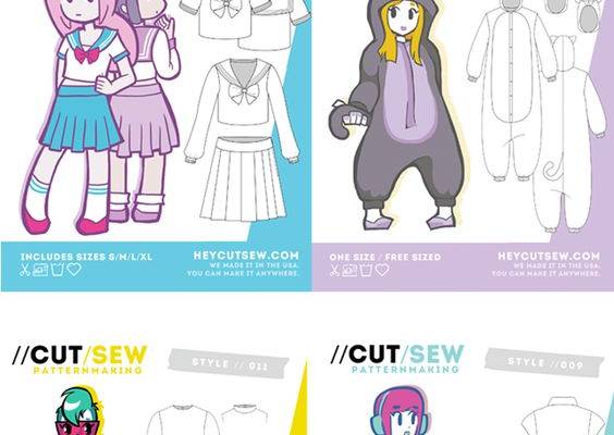 CUT/SEW Sewing Patterns