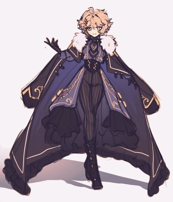 I will design characters concept art