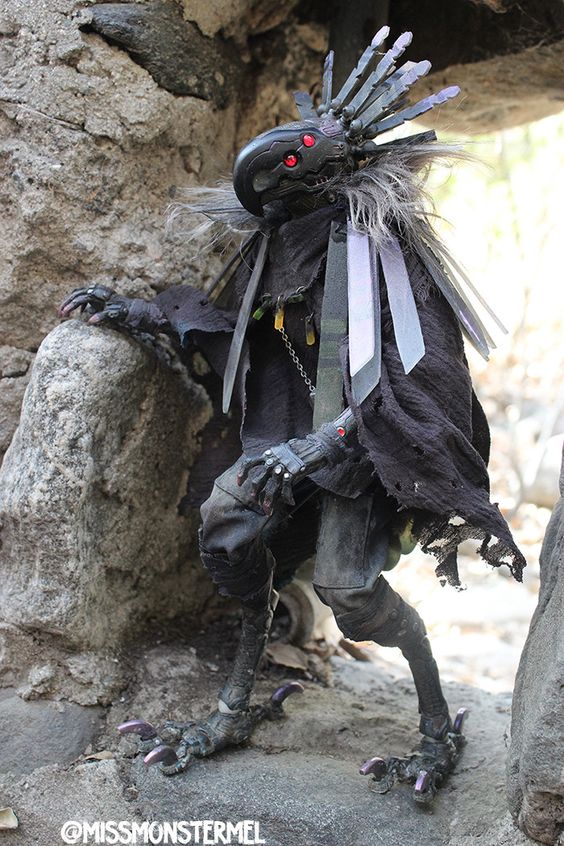 Harpyja 1/6 custom, Melita Curphy on ArtStation at https://www.artstation.com/artwork/Pv64y