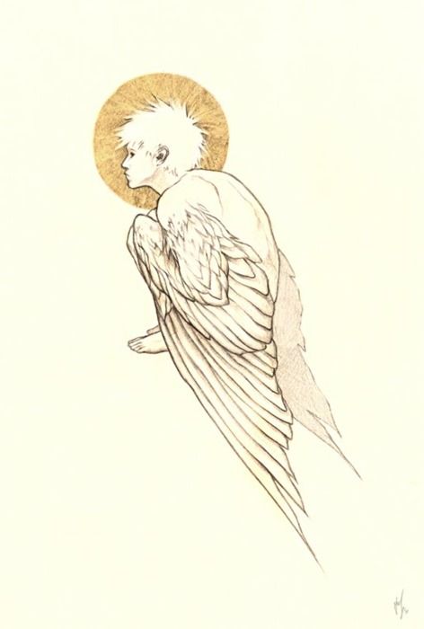 The Boy with Wings for Arms by Ashley Mackenzie (Ontario, Canada) {2011}