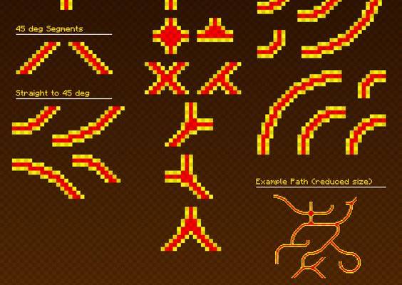 I created one more guide to help people build paths and roads.