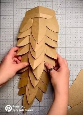 DIY CARDBOARD DRAGON HEAD COSTUME