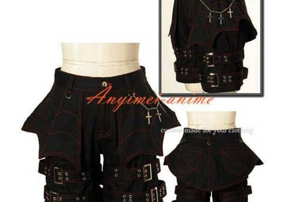 49.9US $ |Fondcosplay Hiphop Gothic Tripp Lolita Punk Fashion Short Pants Cosplay Costume Tailor-made[ck1051] - Cosplay Costumes - AliExpress
