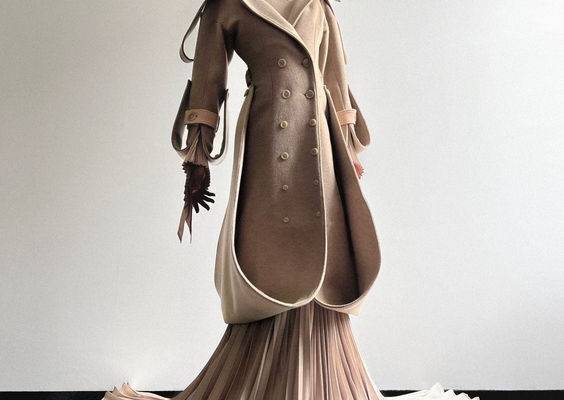 Dramatic Flares and Organic Swells Burst from Robert Wun’s Avian-Inspired Garments