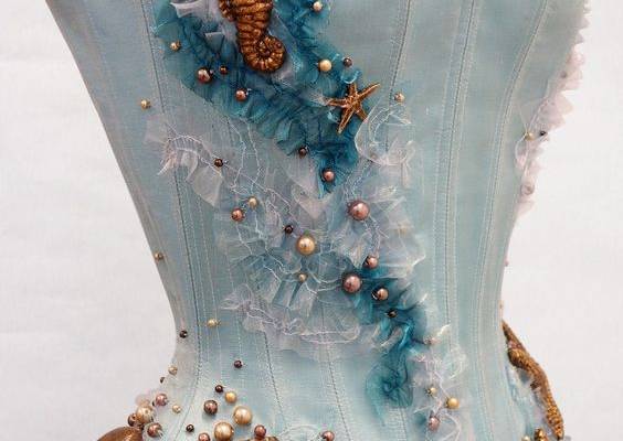 Tutorial: Korsett-Dekoration Teil 3: Aufputz aus Tüll