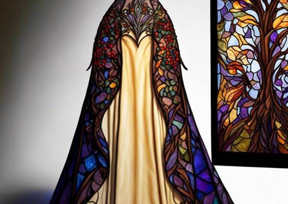 Stained Glass Gown