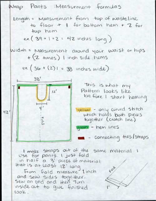 E ach piece makes one leg, sewn together in the U (make the U long enough to go from belly to back of waist), make tops of U long eno…