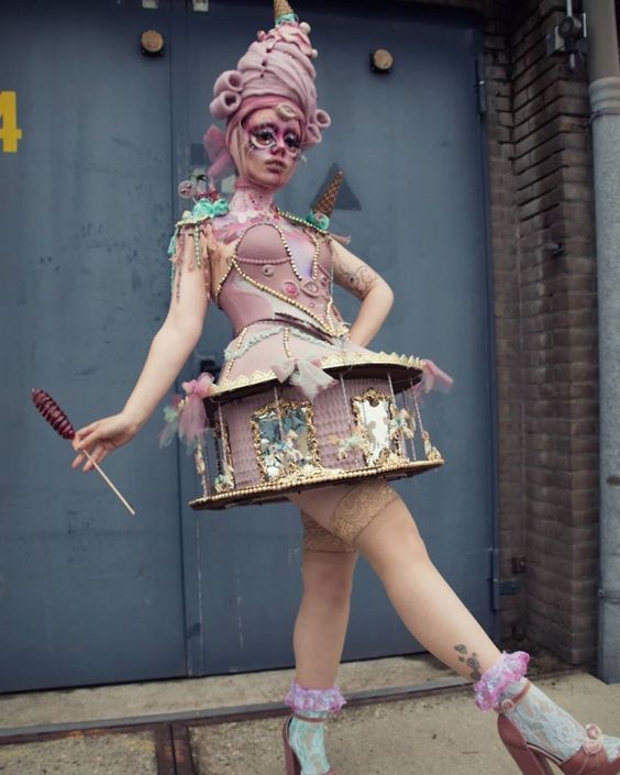 I Handmake Costumes From The Lightweight Wearable Porcelain And Stained Glass I Created, Here Are My Best Costume Designs (New Pics)