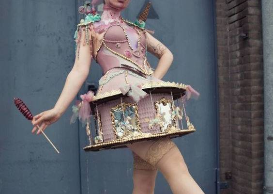 I Handmake Costumes From The Lightweight Wearable Porcelain And Stained Glass I Created, Here Are My Best Costume Designs (New Pics)