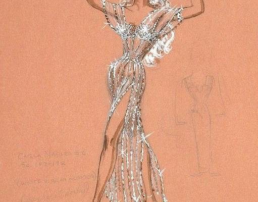 Edith Head. Эскизы и костюмы.