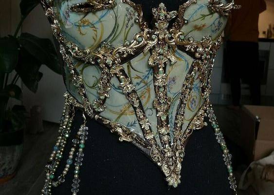 Cardi B Wore My Handmade Porcelain Costume In Her New Video 'Up'