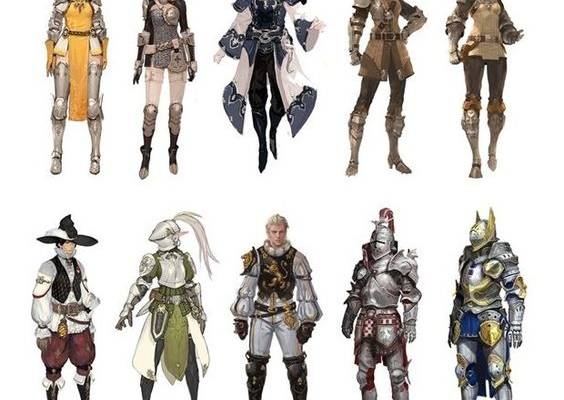 Bless - Armour and costume designs