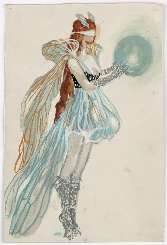 Pavel Tchelitchew. Costume design for the ballet The Cave of Sleep. 1941 | MoMA