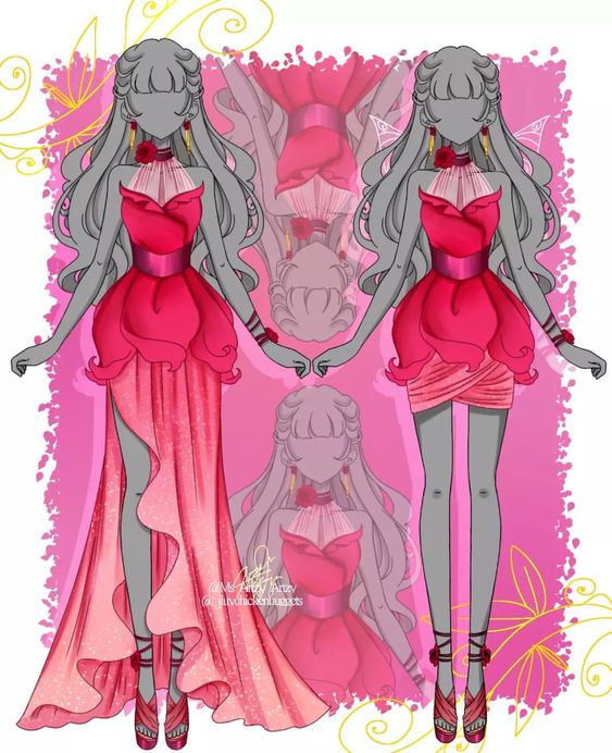 Ms_Artzy_Artzy on Instagram: “Art and design: @_iluvchickennuggets Disney Fairies inspired outfits 4/7: Iridessa Base by: @_aikatsukhokokyo_…”