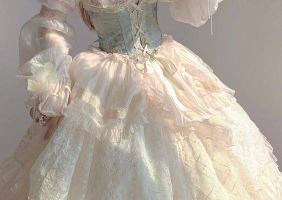 Lady's Back Garden Vintage Classic Lolita OP Dress Set