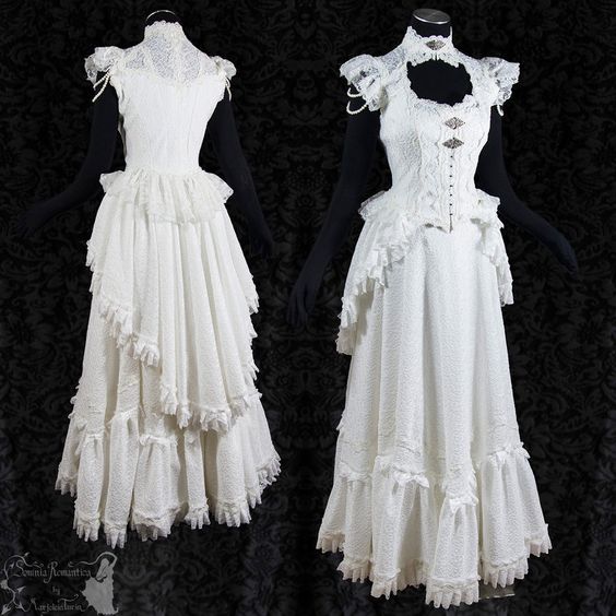 Victorian Art Nouveau bridal gown,Somnia Romantica by SomniaRomantica on DeviantArt