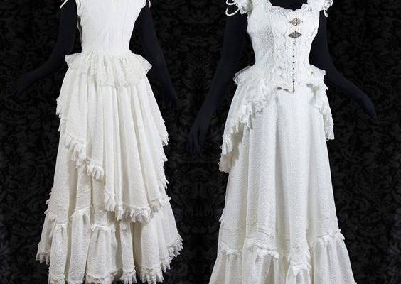 Victorian Art Nouveau bridal gown,Somnia Romantica by SomniaRomantica on DeviantArt