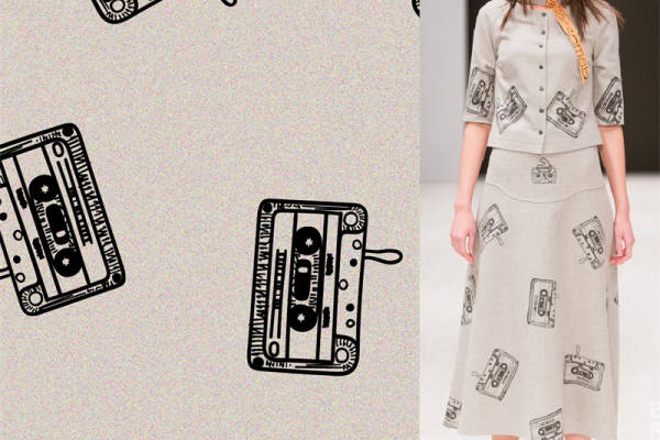 Davidova 磁带数码印花花型素材