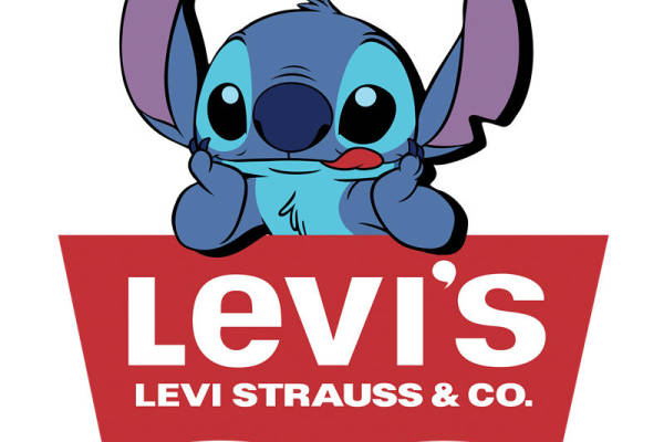 卡通史迪仔印花图案服装裁片T恤卫衣烫图印花花型素材