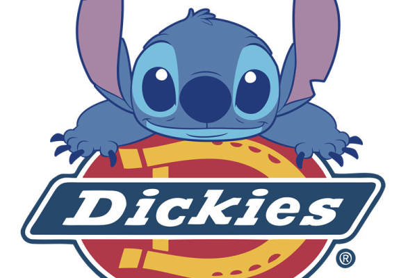 卡通史迪仔印花图案服装裁片T恤卫衣烫图印花花型素材