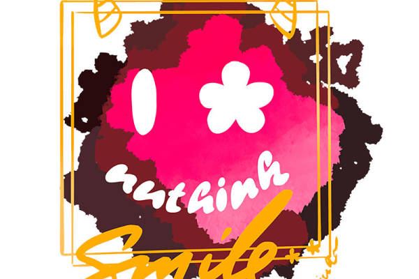 卡通笑脸印花图案服装裁片T恤卫衣烫图印花花型素材