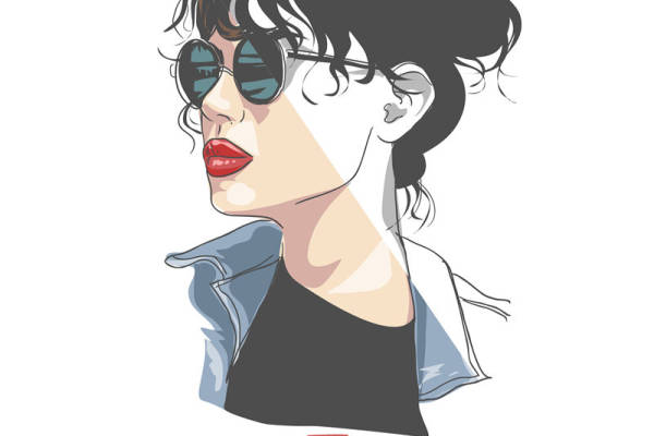 卡通人物字母印花图案服装裁片T恤卫衣烫图印花花型素材