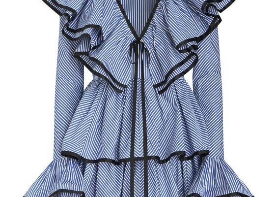 Tiered Cotton Mini Dress By Etro | Moda Operandi