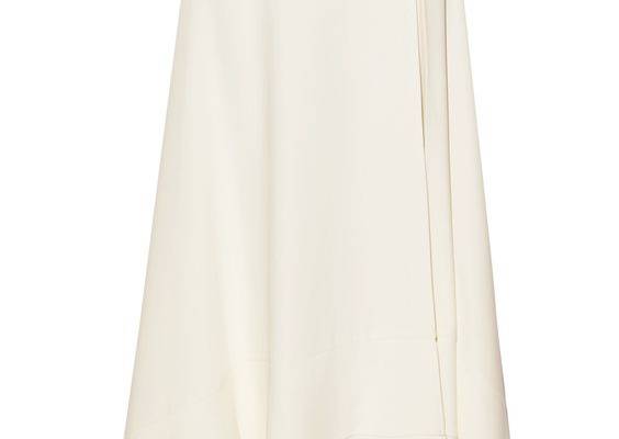 Jonathan Simkhai Ruffled Crepe Maxi Skirt | ModeSens