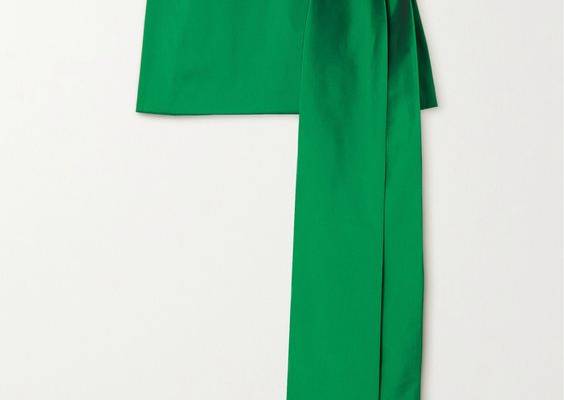 Bernadette Bernard Bow-detail Taffeta Miniskirt In Pink | ModeSens