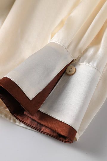 Fangyan | Camellia Silk Shirt