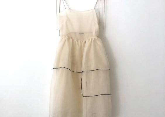 LAURENCE TIERED SILK ORGANZA MIDI DRESS (PRE ORDER) – Kamperett