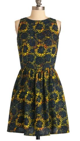 sunflower dress