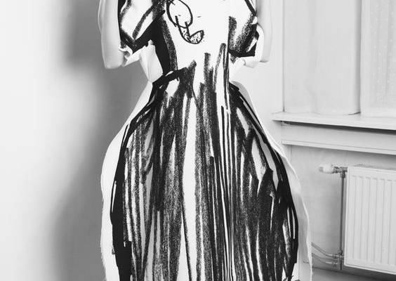 This Fashion Line Lets You Literally Wear Pencil Sketches