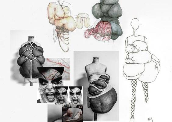 Enter the poetic and violent world of Parsons BFA Fashion student Andrew Curwen – 1 Granary