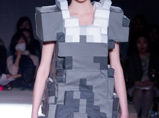 Pixel Fashion by Kunihiko Morinaga for Anrealage