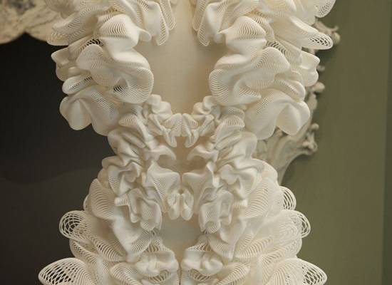 Iris Van Herpen 3D Printed dress, Escapism couture collection.