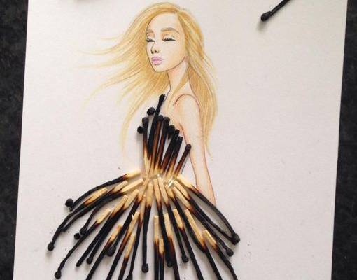 It Looks Like A Regular Drawing — But When The Camera Pans Down? Amazing!