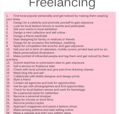 Career in Fashion Design: The Epic Guide to Fashion Freelancing