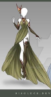 Delicate Leaf Outfit | Create your own Hero Costume!! [ MHA! Girls]