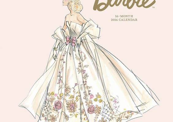 Graphique Barbie 2016 Wall Calendar (CY35216)