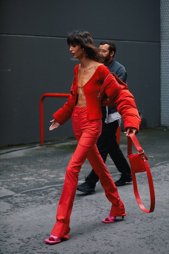 The celebrities at the Jacquemus show: Angèle, Jeanne Damas, Léna Mahfouf…