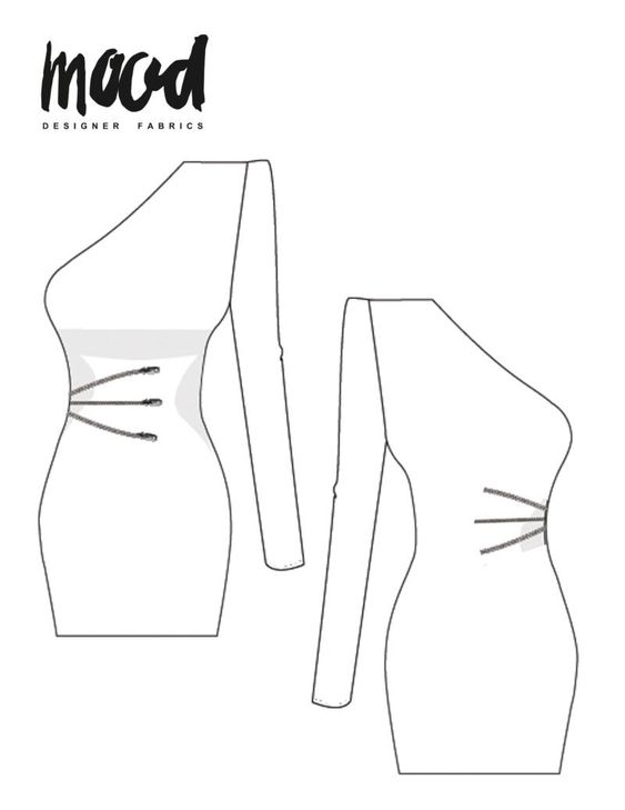 The Vinca Dress – Free Sewing Pattern – Mood Sewciety