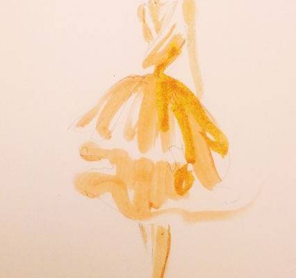 Met Ball 2014 Fashion Sketches - Katie Rodgers Drawings