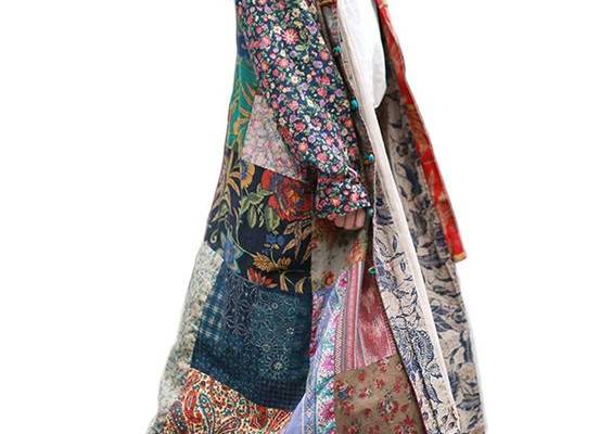 PRICES MAY VARY. 70% Cotton, 30% Linen Imported Button closure Machine Wash Material: 70% Cotton and 30% linen, soft and comfortable to wear One Size: Length: 110cm/43.31”; Bust: 110cm/43.31”; Shoulder: 40cm/15.75”; Arm Cir: 42cm/16.54”; Sleeve Length: 67cm/26.38”; Waist: 124cm/48.82”; Hem: 148cm/58.27”; Chinese style coat with Chinese frog buttons. Street fashion, casual wearing Note: The trench is patchwork and spliced by many parts randomly. Every trench is unique and not the same with the pi