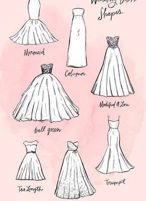 Everything You Ever Wanted to Know About Wedding Dress Silhouettes