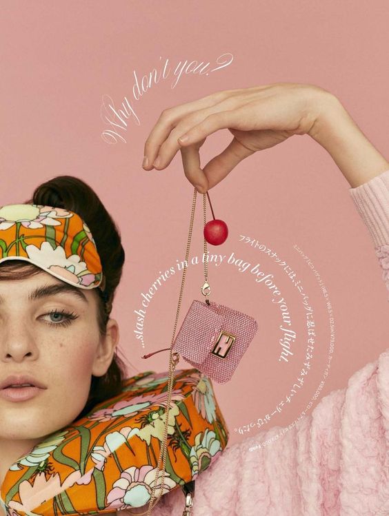 Mads Vogelsang Models Statement Bags for Harper’s Bazaar Japan