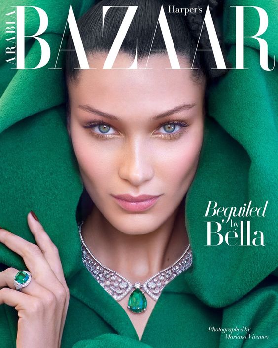 Bella Hadid Harper’s Bazaar Arabia 2018 Cover Photoshoot | Fashion Gone Rogue
