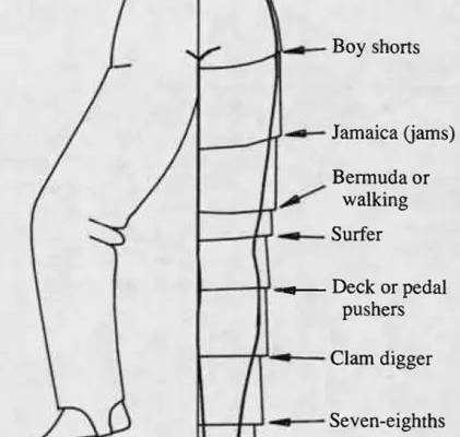 Pant styles - the complete illustrated fashion guide to women's pant s