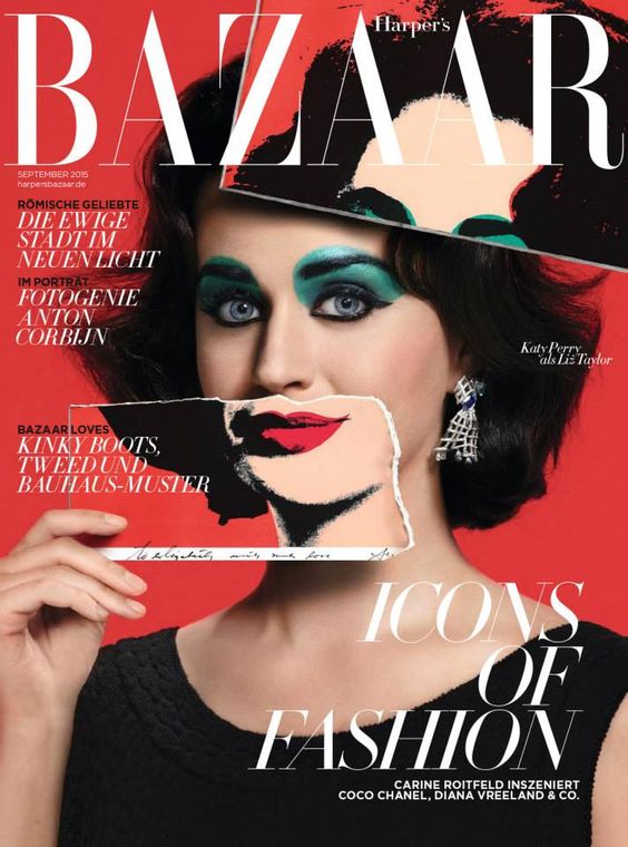 Katy Perry for Harper’s Bazaar Germany September 2015