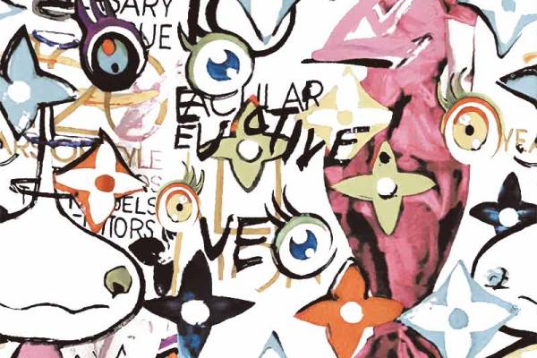 潮牌涂鸦数码印花花型素材